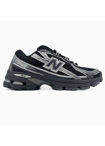 Черные демисезонные кроссовки мужские new balance 740 black / silver нью беланс 740 No Brand