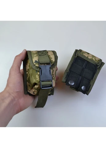 Качественный Подсумок под гранату из кордуры пиксель MOLLE для гранаты тактический No Brand (401073185)
