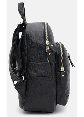Рюкзак жіночий шкіряний K1167bl Чорний 3079-84339 Keizer (355884763)