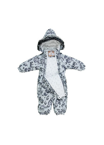 Серая термокомбинезон reggie 1, р.86, серый () Huppa 36020130-83148-086