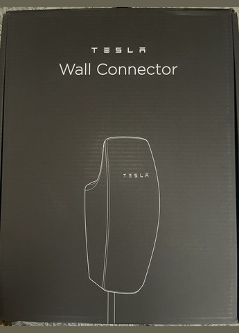 Зарядний пристрій Wall Connector Model 3 S X Y J1772 Gen 3 (48А) білого кольору Tesla (292324050)