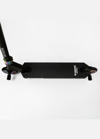 Самокат трюковий "Warrior" HIC-система, пеги, алюмінієвий диск та дека, колеса PU. Black and red (112767) Best Scooter (340910947)