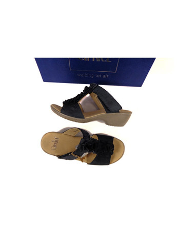 Жіночі натуральні сабо синього кольору,, Німеччина Caprice (308859554)