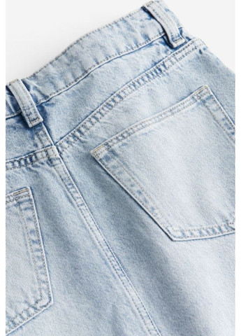 Жіноча джинсова спідниця максі Н&М (56986) XS Блакитна H&M (291903279)