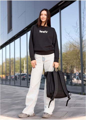 Женский тканевый рюкзак роллтоп с отделением под ноутбук Черный (6040301641) Sambag (361244607)