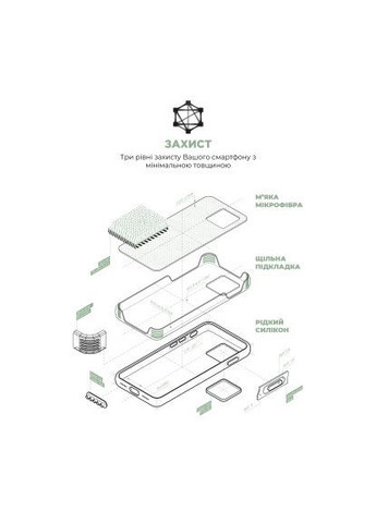 Чехол для мобильного телефона (ARM77014) ArmorStandart ICON2 MagSafe Apple iPhone 15 Pro Max Soft Mint (357490915)