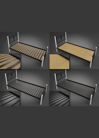 Двуспальная металлическая кровать Камелия от ТМ Теnero Tenero (315913109)