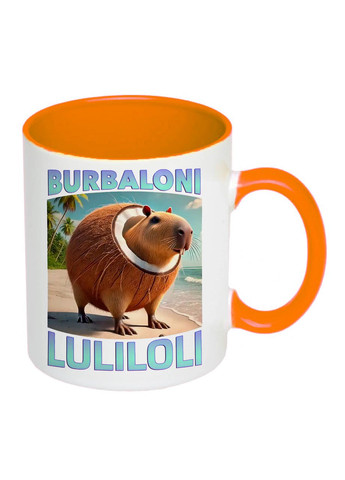Чашка с печатью "Burbaloni Luliloli" 330 мл ( ) (28724) No Brand (351593408)