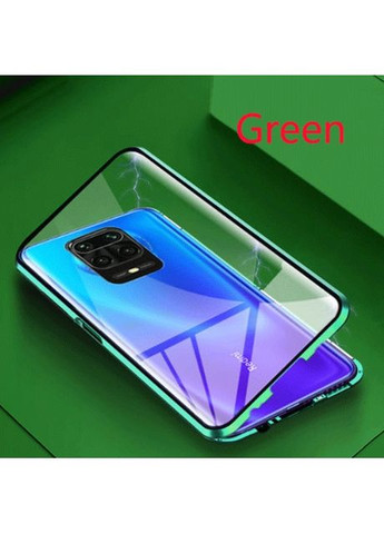 Магнитный чехол FULL GLASS 360° для Redmi 9A / Зеленый Xiaomi (369646724)