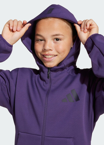 Худи Z.N.E. Full-Zip Kids adidas (357207813)