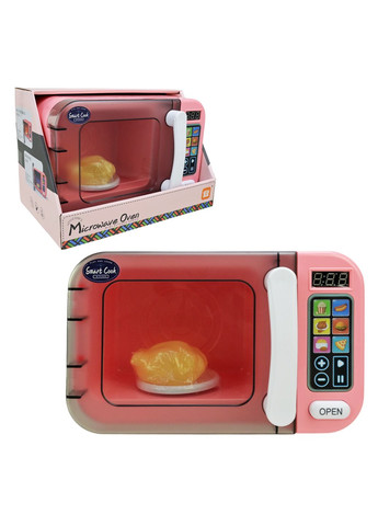 Мікрохвильова піч LD-883A/B, сенсорне управління,в коробці (6981453400118) Рожевий No Brand (313032291)