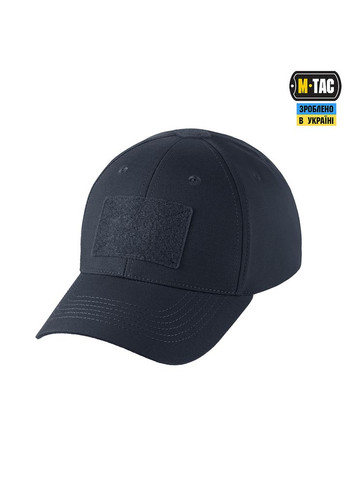 Бейсболка тактична Elite Flex ріп-стоп Dark Navy Blue M-TAC (315339216)