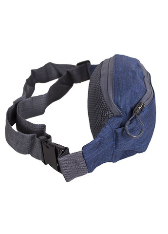 Мужская текстильная сумка на пояс Y302-11DRBLUE синяя Dovhani (370848544)