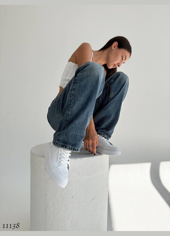 Белые кеды No Brand