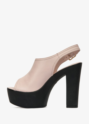 Бежевые босоножки, цвет бежевый Estro