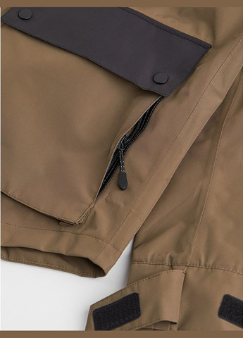 Бежевая демисезонная спортивная куртка H&M