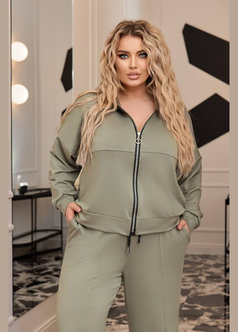 Жіночий прогулянковий костюм колір м'ята New Trend (304646898)