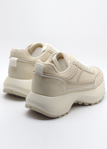Молочні літні кросівки жіночі молочі Lonza 55-0982-2