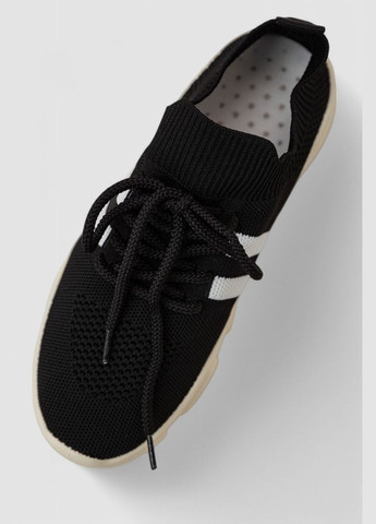 Кросівки жіночі текстильні, колір чорно-білий, 244R251K Ager чорно-білі всесезони (322057435)