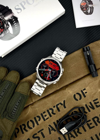 Мужские умные часы Silver Steel Modfit Tactic Blaze (356130703)