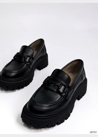 Nina Mi Лоферы черный з, украина — демисезон (284722309)