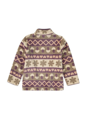 Коричневий демісезонний кофта флісова для дівчинки Lupilu