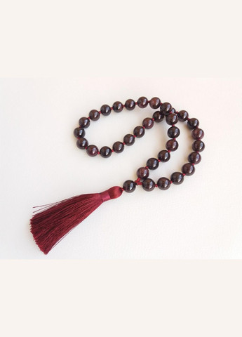 Чотки з Гранату 33 намистини d 10мм з вузлами No Brand (331293527)