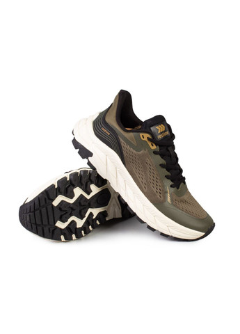 Зеленые демисезонные кроссовки мужские бренда 9200525_(2) Restime