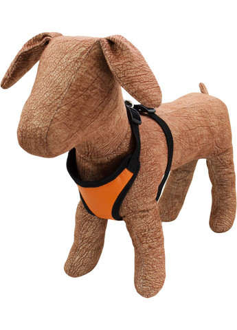 Нагрудник кожаный+сетка №4 54-75 см/61-88 см Оранжевый (4820268550095) Lucky Pet (321860801)