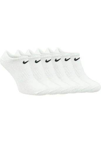 Білі шкарпетки бавовна унісекс 3 пари Nike (399803225)