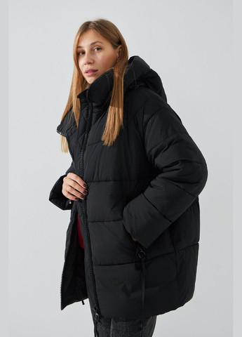 Черный демисезонный Пуховик Towmy