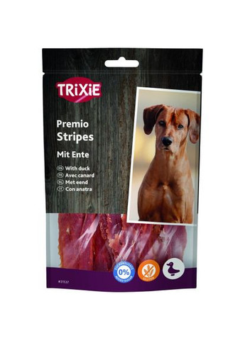Лакомство Premio Ducky Stripes для собак кусочки из утки 100 г Trixie (331651485)