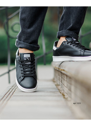 Черные кеды-кроссовки мужские adidas Stan Smith