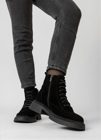 Зимние ботинки (1148цпа) Kento из натуральной замши