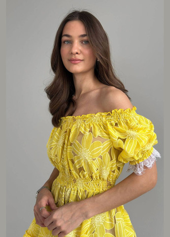 Жовтий сукня Nenka