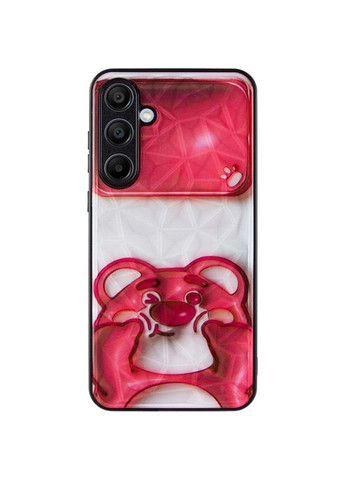 Чохол Prisma Fluffie з TPU+PC для Samsung Galaxy A56 5G Малиновий Epik (372499503)