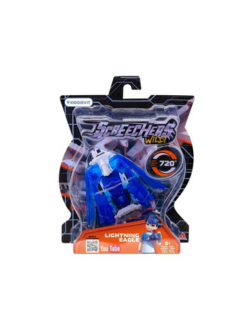 Игрушка Машинка трансформер Скричеры S4 L0 Лайтнинг Игл"! (EU685003) Screechers Wild (362428595)