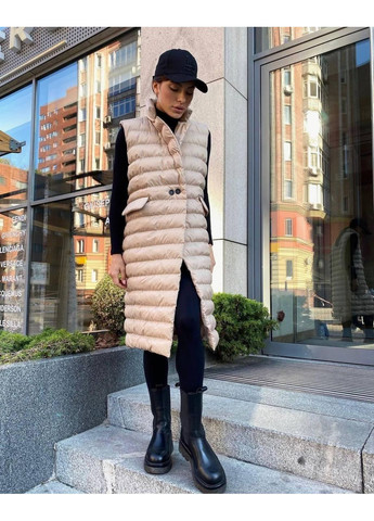 Жіноча жилетка подовжена No Brand (366499849)