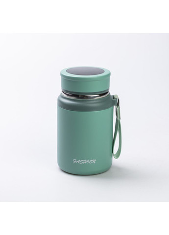 Термос з датчиком температури 700 мл Оливковий для активного відпочинку та подорожей термос для напоїв ProDobro (364191955)