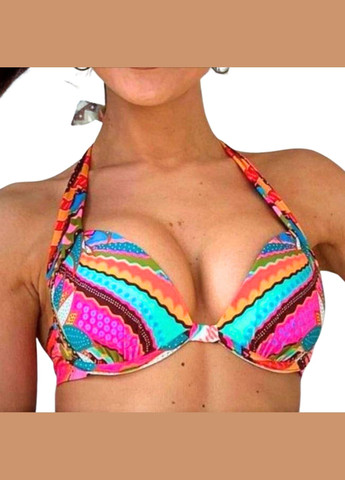 Розовый купальник раздельный toccataе розовый с оранжевым angelica (ps\020) Toccata