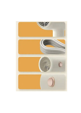 Фен для волосся Hair Dryer Air 7 з потужним двигуном і функцією іонізації 1800 Вт Бежевий Enchen (362666666)