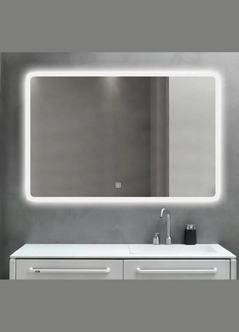 Зеркало LED DEM3011 90смх70см сенсорное включение + подогрев Dusel (316720435)