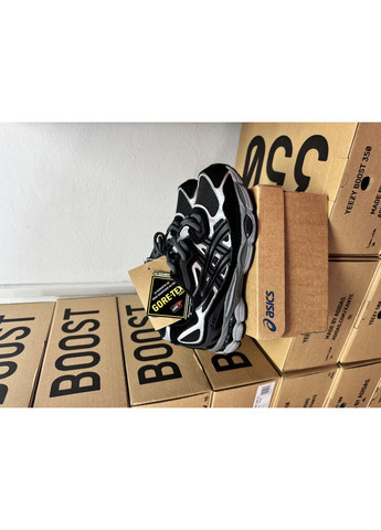 Чорні всесезонні кросівки asics gel nyc black gore-tex No Brand