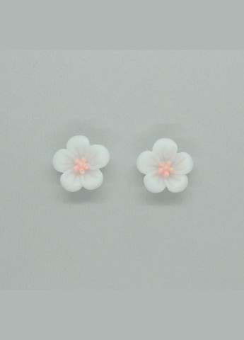 Сережки дитячі кліпси для вух без пробивання вуха "Квіткова Пишність" ніжно рожеві Liresmina Jewelry (289533644)