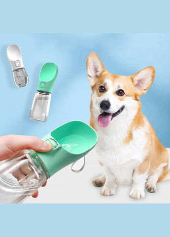 Прогулянкова портативна поїлка для собак і котів (TA0063) No Brand (317252808)