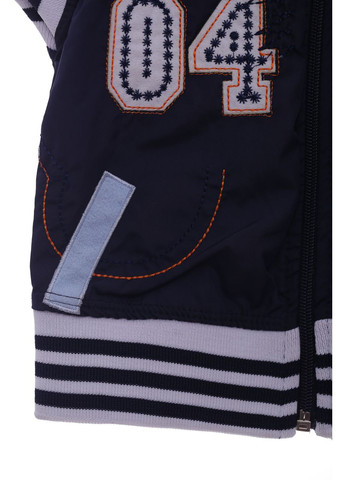 Жилетка для хлопчика на трикотажі 04 синя MiniPapi 86 см (36758) BABYKROHA (297197770)