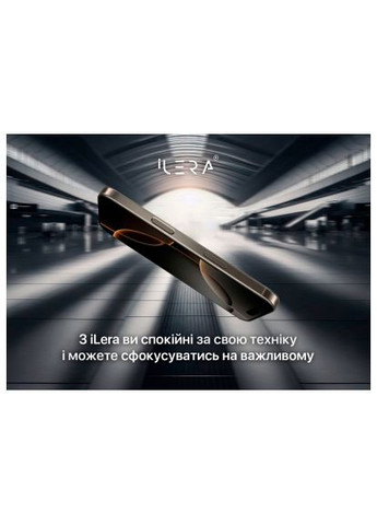 Стекло защитное (ILFCDL16PRMAX) iLera DeLuxe Original Glass iPhone 16 Pro Max (366515687)