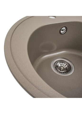 Гранитная мойка для кухни LUNA 510 матовая. Valeso (358059741)