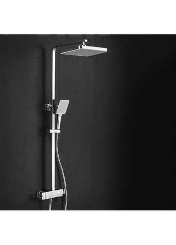 Душевая система F2490, 3 функции, поворотный излив, латунь, хром Frap (372994952)