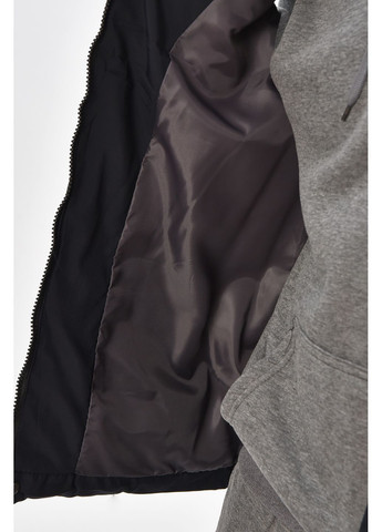 Жилетка чоловіча демісезонна темно-синього кольору Let's Shop (369447286)